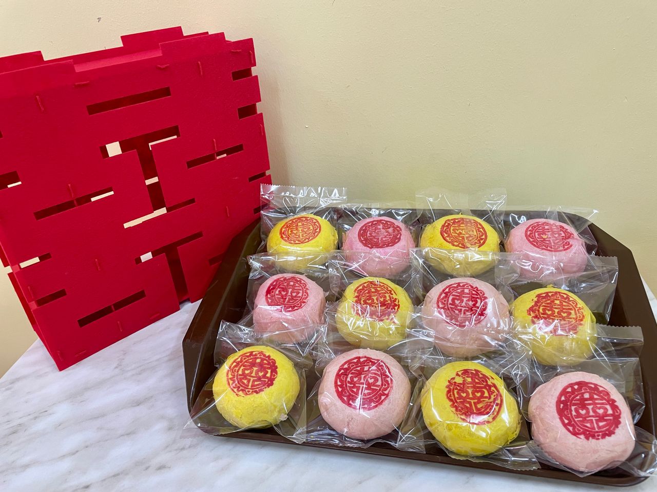 囍饼(独立包装) 1粒 Wedding Cake(Individual Pack) 1 pcs