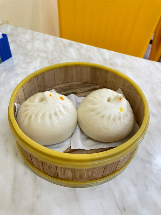 鲜葱肉包 Spring Onion Meat Bao （6 pcs）
