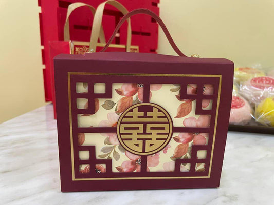 精美包装囍饼 2粒 Special Packaging Wedding Cake 2 pcs