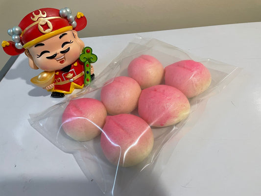小寿桃 6粒 Small Shou Tau 6 pcs