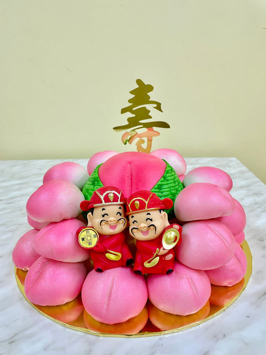 Set A 财神小寿桃